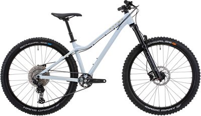 Vitus Sentier 27 VRW Womens Mountain Bike 2022 - Oryx Grey - Yellow - XS, Oryx Grey - Yellow
